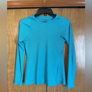 Patagonia Capilene long sleeve blue hiking XS